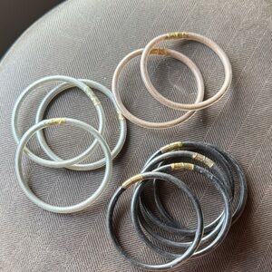 Elegant Multi-Color Bangle Set